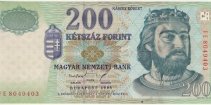 200 Forint Banknote