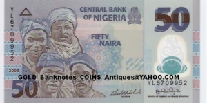 50 Naira 2009 (POLYMER) Banknote