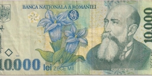10000 Lei Banknote
