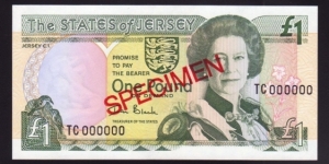 Jersey 2000 P-26s 1 Pound Banknote