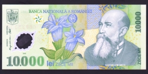 Romania 2000 P-112 10000 Lei Banknote