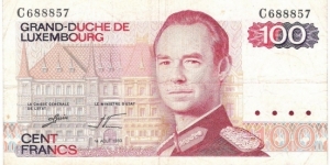 100 Francs(1980) Banknote
