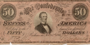 FEB 17TH 1864 Banknote