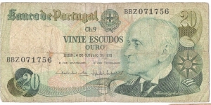 20 Escudos(1978) Banknote