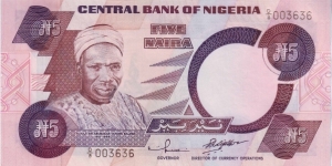  5 Naira Banknote