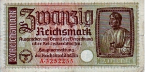 20 Reichsmark Banknote