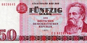 50 GDR Mark Banknote