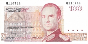 100 Francs(Santer signature) Banknote