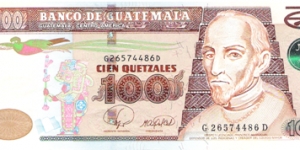 100 Quetzales Banknote