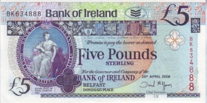  5 Pounds Northern Ireland Banknote