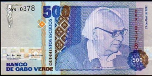 500 Escudos__
pk# 64 a__
23.04.1992 Banknote