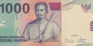 Indonesia 1000 rupiah 2000 Banknote