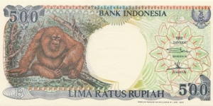 Indonesia 500 rupiah 1992 Banknote