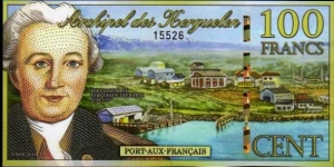 *ARCHIPEL des KERGUELEN*__
100 Francs__
pk# NL__
05.11.2010__
Polymer Banknote