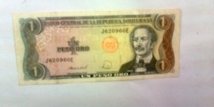 1 peso oro Banknote