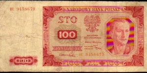 100 Złotych__
pk# 139 a__
01.07.1948 Banknote