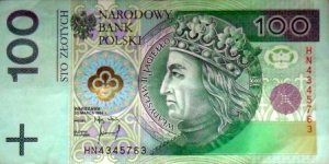 100 zł.
HN 4345763 Banknote