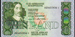 10 Rand__
pk# 120 e__
ND (1978-1993) Banknote