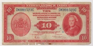 10 Gulden NICA Series Banknote