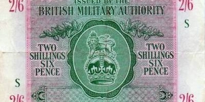 BMA 2 SHILLINGS and 6 PENCE Banknote