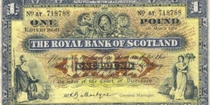 1 Pound  Banknote
