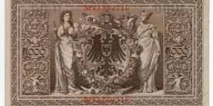 1000 Marks Reichsbanknote Banknote