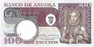 100 Escudos(1973) Banknote
