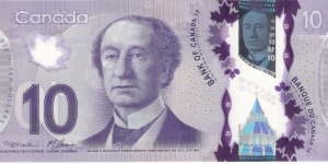 10 dollars; c. 2014 (ND) Banknote