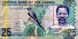Central Bank of the Gambia - 25 Dalasis Banknote
