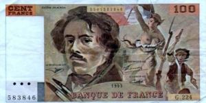 Banque de France - 100 Francs Banknote