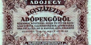 100000 Adopengo Banknote