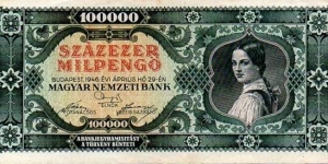100000 Milpengo Banknote