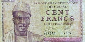 100 Francs  Banknote