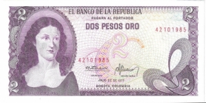 2 Pesos Banknote