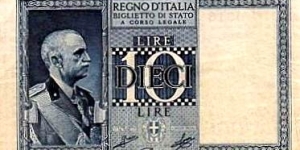 10 Lire Banknote