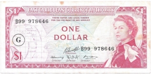 1 Dollar(Grenada 1965) Banknote