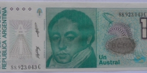 1 Australes Banknote