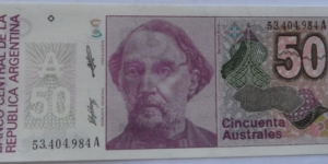 50 Australes Banknote