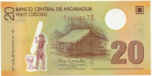 Nicaragua 20 Cordobas 2007 Banknote