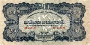 20 Pengo Banknote