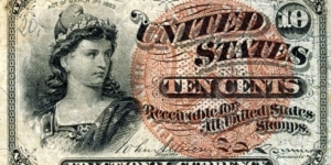 Fractional 10 Cents Banknote