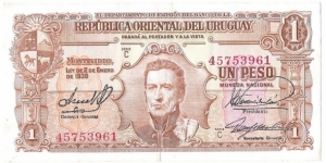 1 Peso(1939) Banknote