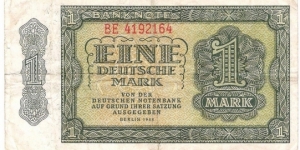 1 Mark(East Germany 1948) Banknote