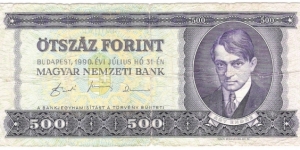 500 Forint(1990) Banknote