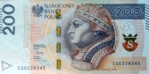 200 Złotych.
CG0228345 Banknote