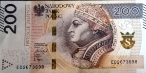 Poland 200 Złotych.
ED2673698 Banknote