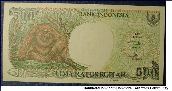 Indonesia 500 Rupiah 1992 Banknote