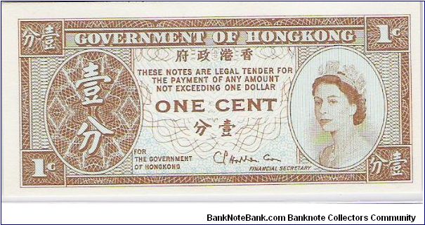 1 cent Banknote