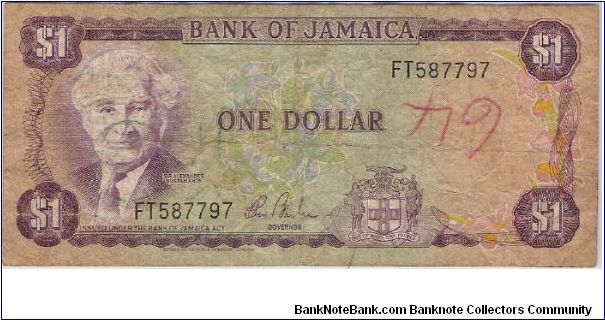 54 1 $     Bustamante/harbour Banknote