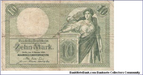10 Mark 6.10.1906 Banknote